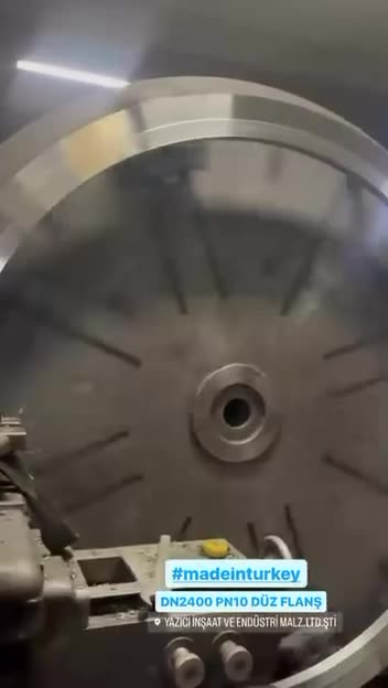 Custom-size and large-diameter flanges